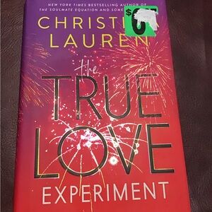 Christina Lauren The True Love Experiment - Vibrant Red and Purple Cover